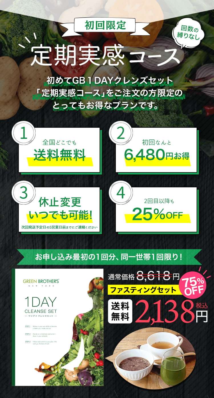 大得価人気SALE1DAY クレンズ 2回分 ダイエットフード