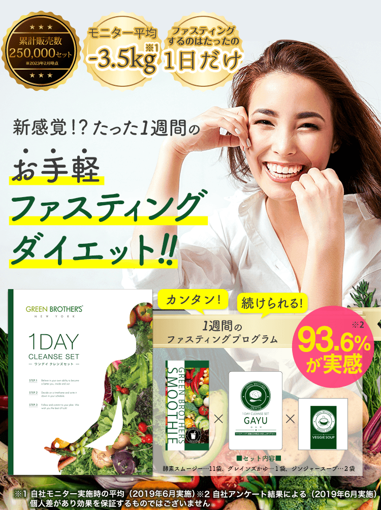 1DAY CLEANSE SET（ワンデイクレンズセット）